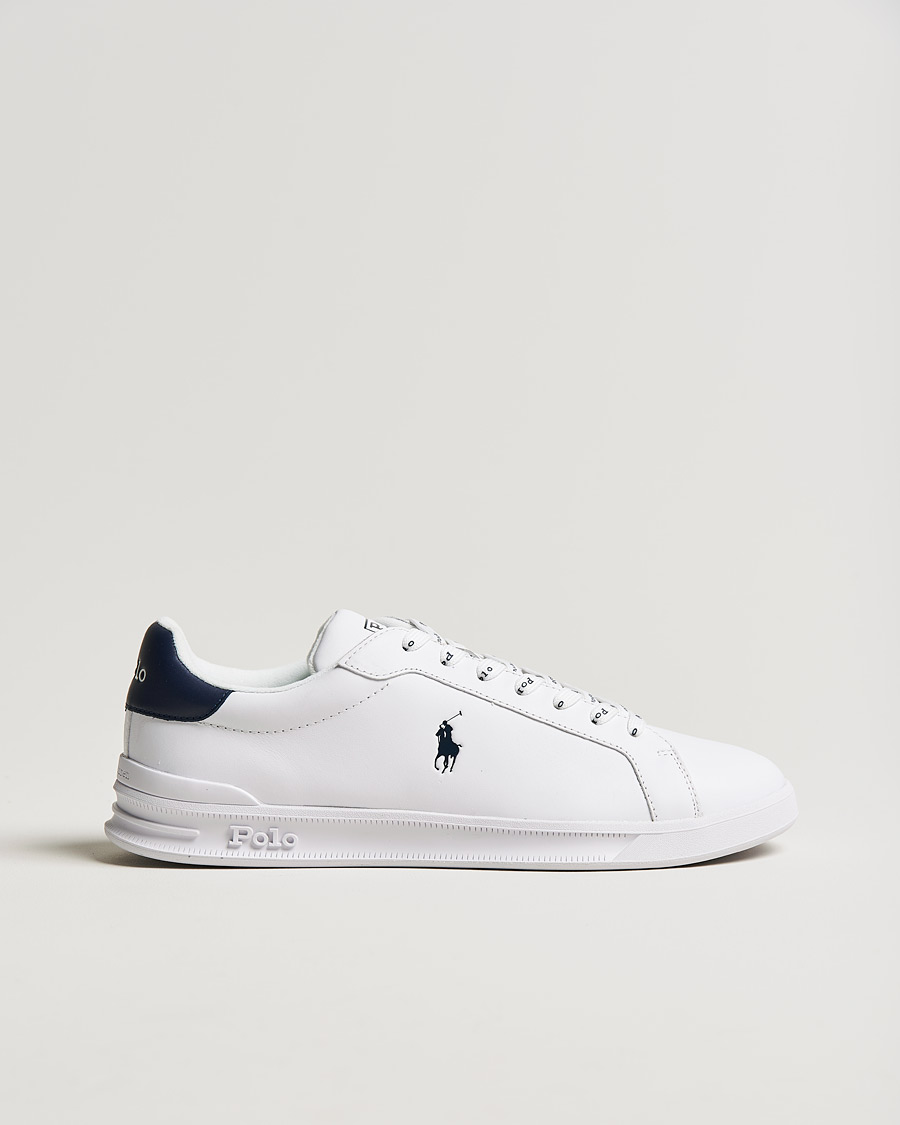 Miehet | Tennarit | Polo Ralph Lauren | Heritage Court Sneaker White/Newport Navy