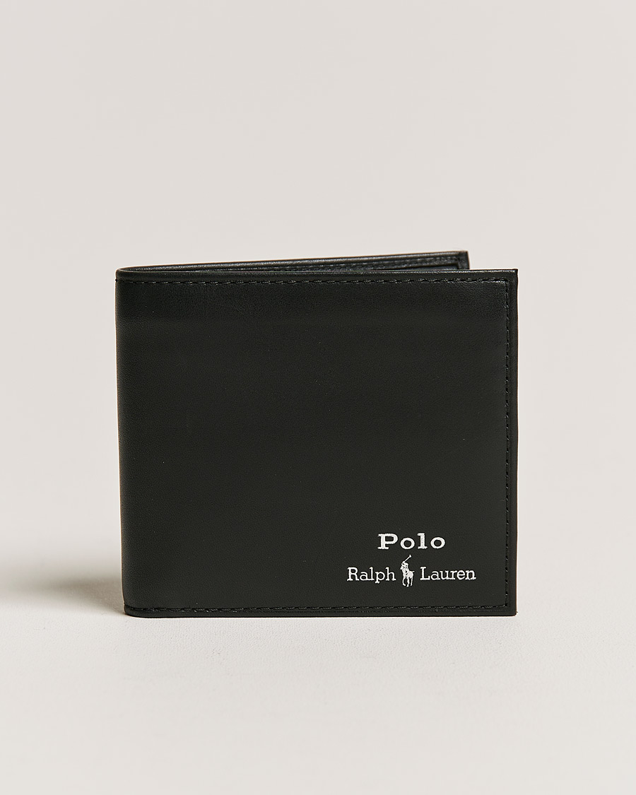 Mies | Lompakot | Polo Ralph Lauren | Leather Billfold Wallet Black