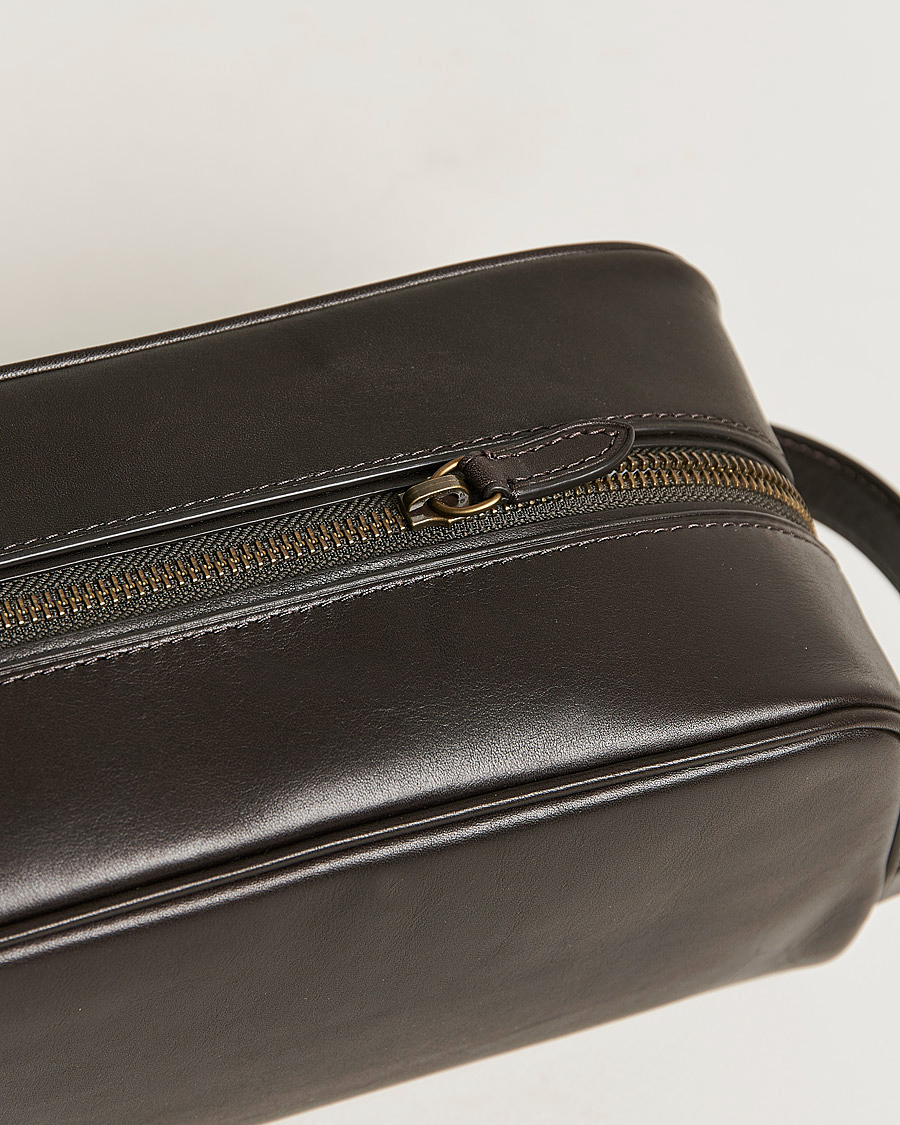 Mies | Polo Ralph Lauren Leather Washbag Brown | Polo Ralph Lauren | Leather Washbag Brown