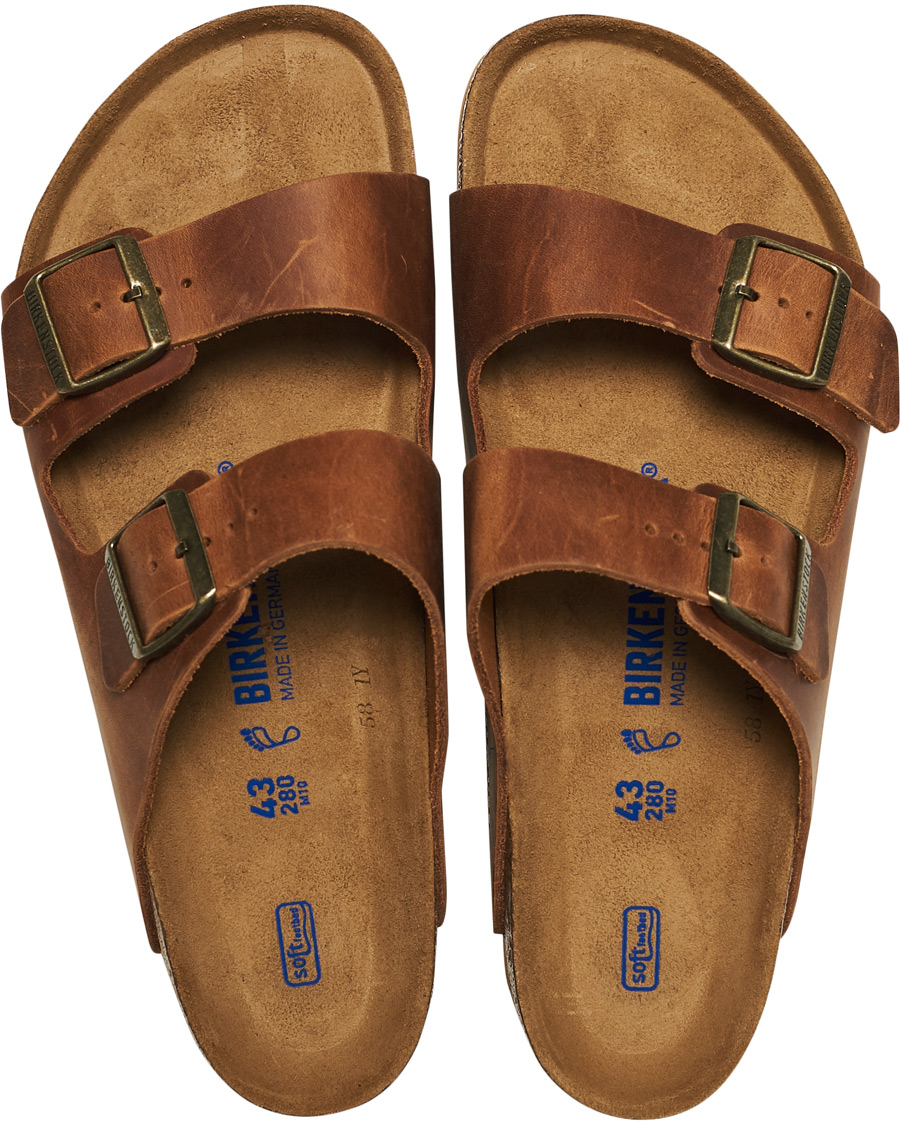 Mies | BIRKENSTOCK Arizona Soft Footbed Cognac Oiled Leather | BIRKENSTOCK | Arizona Soft Footbed Cognac Oiled Leather