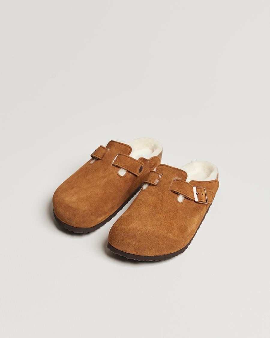 Mies | BIRKENSTOCK Boston Shearling Mink Suede | BIRKENSTOCK | Boston Shearling Mink Suede