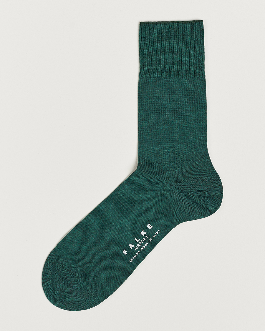 Mies | Alusvaatteet | Falke | Airport Socks Hunter Green