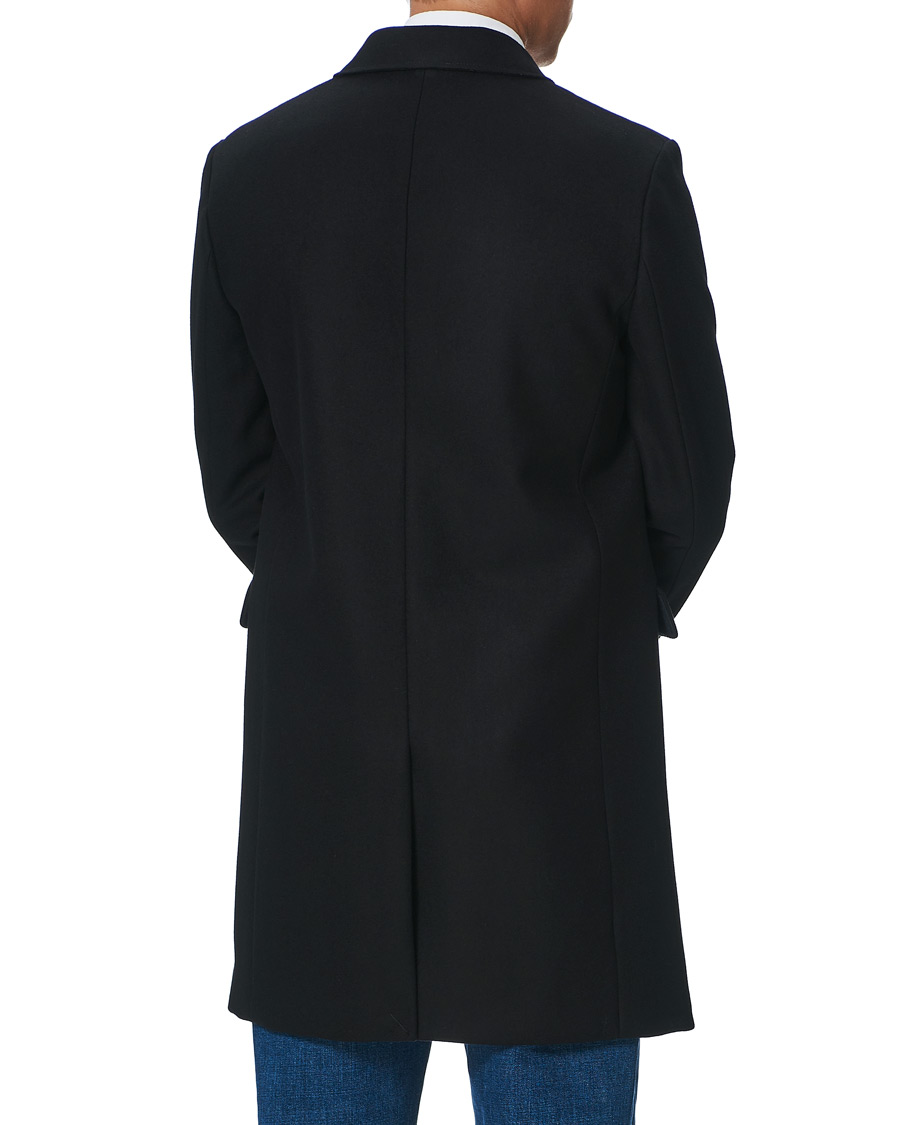 Mies | Takit | Filippa K | Rhine Recycled Melton Wool Coat Black