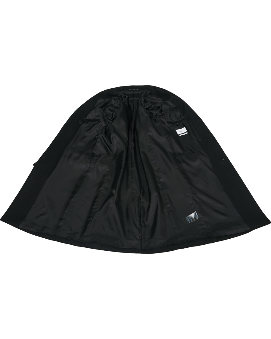 Mies | Takit | Filippa K | Rhine Recycled Melton Wool Coat Black