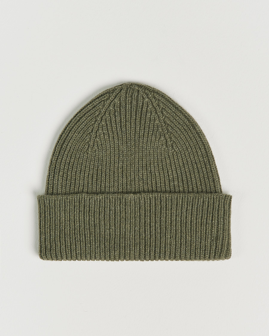 Mies | Pipot | Le Bonnet | Lambswool/Caregora Beanie Croco