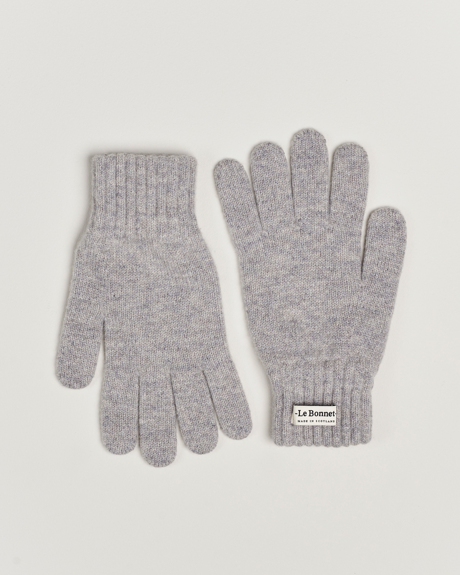 Mies | Le Bonnet Merino Wool Gloves Smoke | Le Bonnet | Merino Wool Gloves Smoke