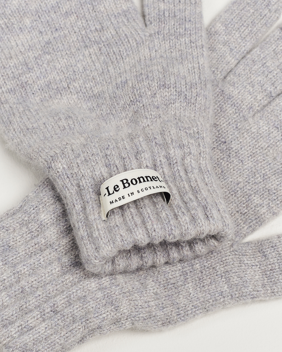 Mies | Le Bonnet Merino Wool Gloves Smoke | Le Bonnet | Merino Wool Gloves Smoke