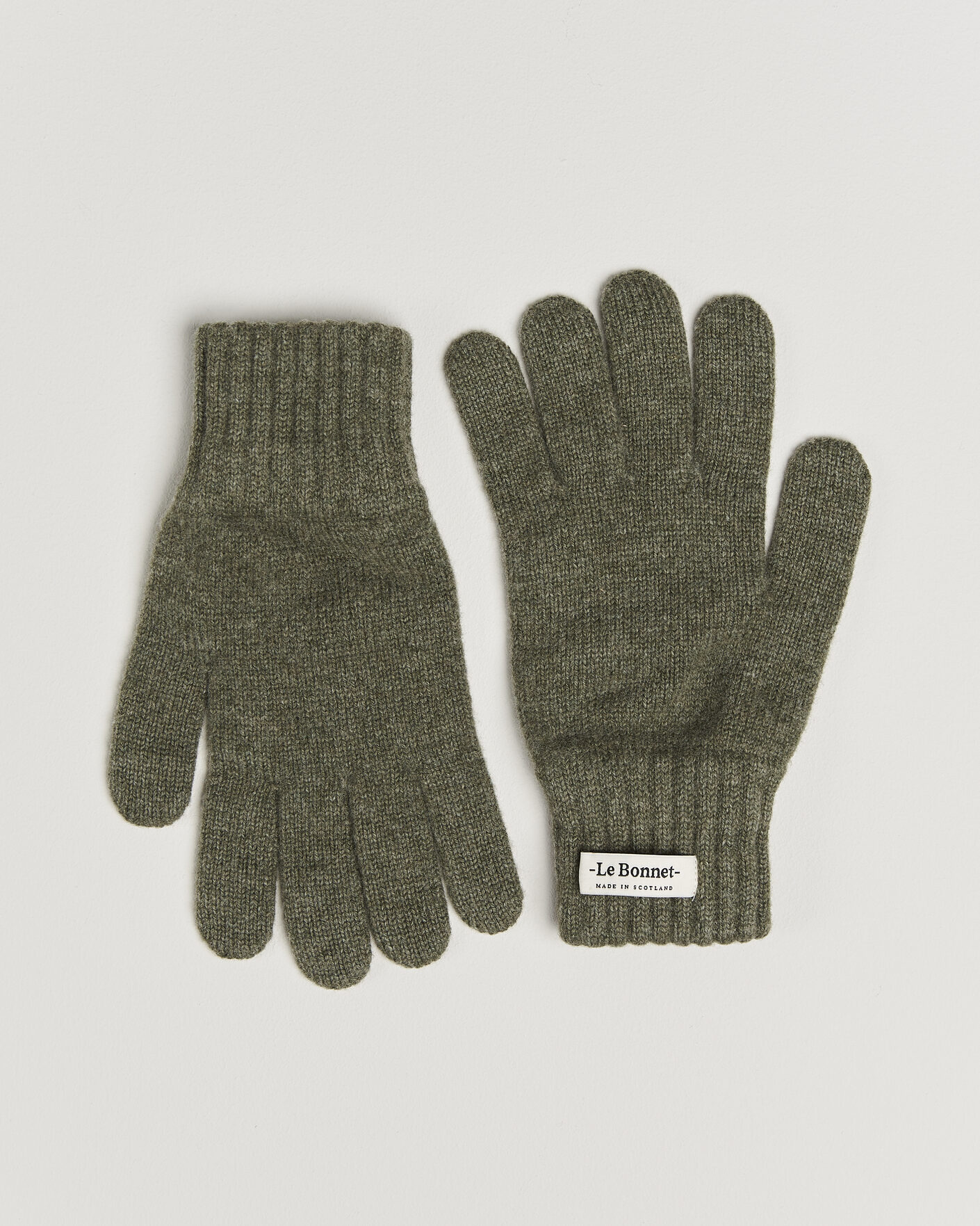 Mies | Käsineet | Le Bonnet | Merino Wool Gloves Croco