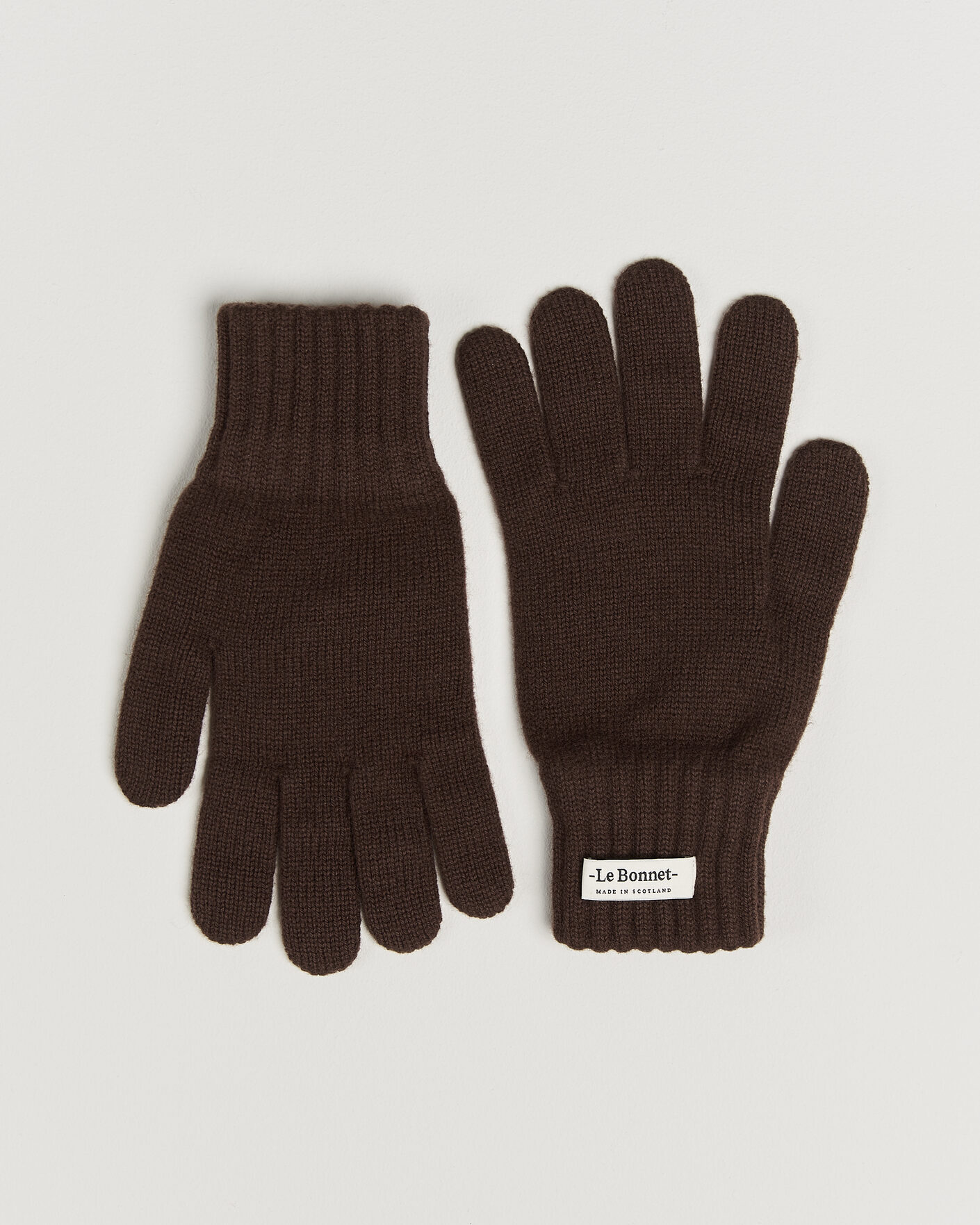 Mies | Käsineet | Le Bonnet | Merino Wool Gloves Gingerbread
