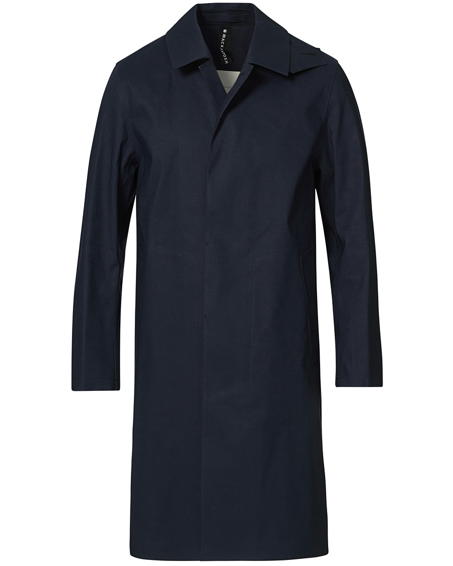 Mies | Takit | Mackintosh | Oxford Bonded Cotton Coat Navy