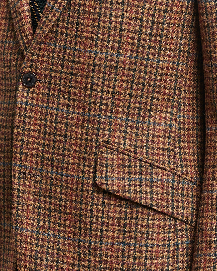 Mies | Pikkutakit | Walker Slater | Edward Lambswool Houndstooth Blazer Tan