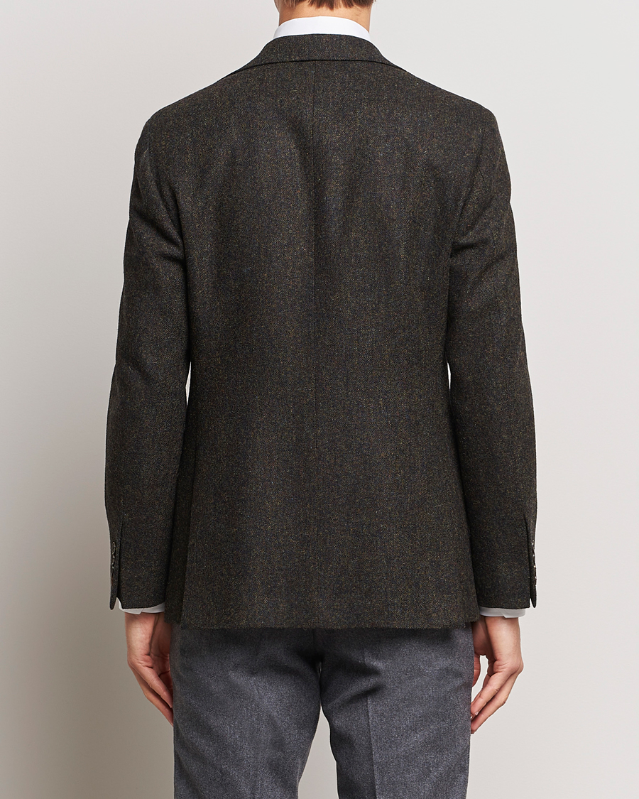 Mies | Pikkutakit | Walker Slater | Edward Wool Donegal Blazer Dark Brown