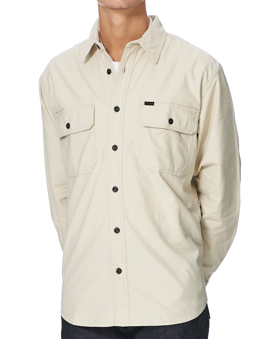 Mies | Kauluspaidat | Filson | Field Flannel Shirt Off White