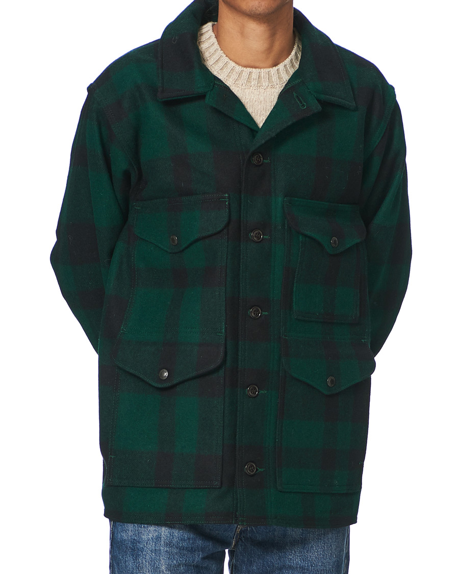 Mies | Takit | Filson | Mackinaw Cruiser Shirt Jacket Green/Black
