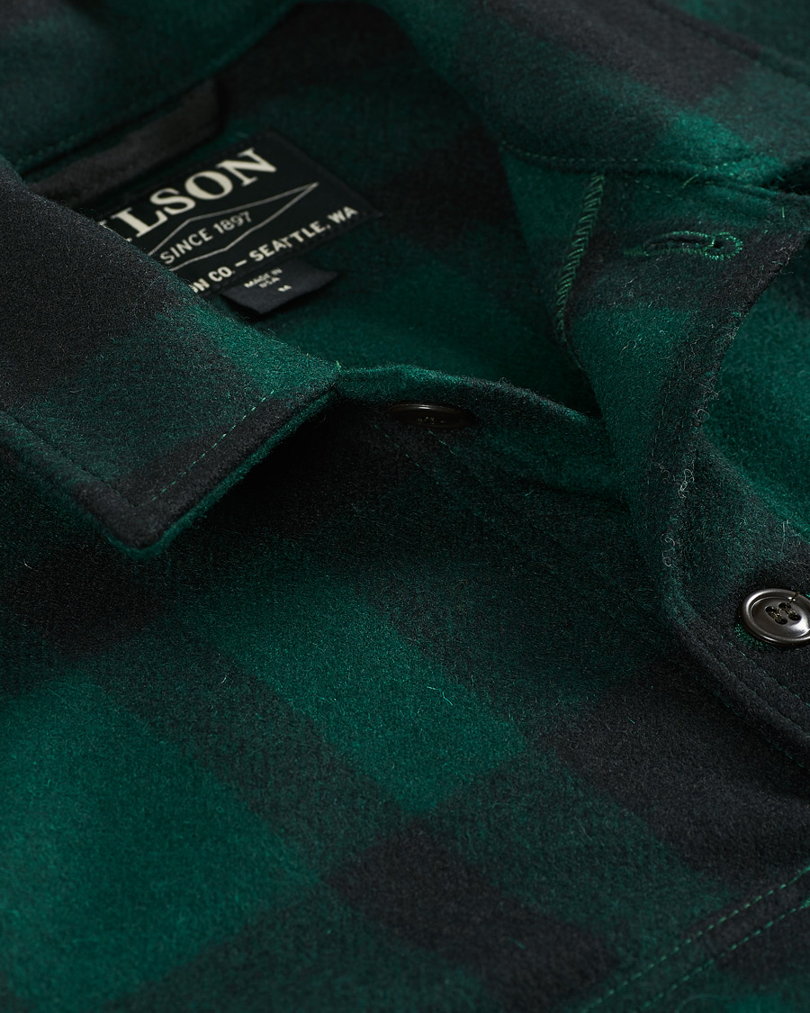 Mies | Takit | Filson | Mackinaw Cruiser Shirt Jacket Green/Black