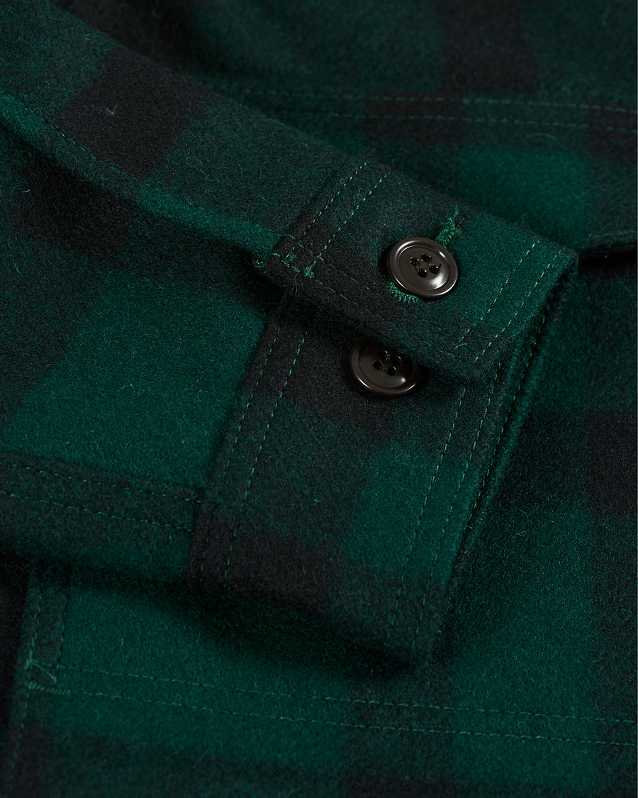 Mies | Takit | Filson | Mackinaw Cruiser Shirt Jacket Green/Black