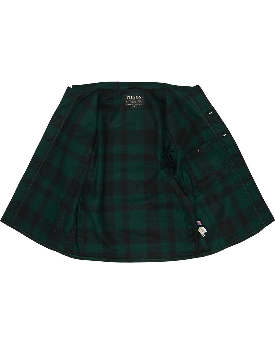 Mies | Takit | Filson | Mackinaw Cruiser Shirt Jacket Green/Black