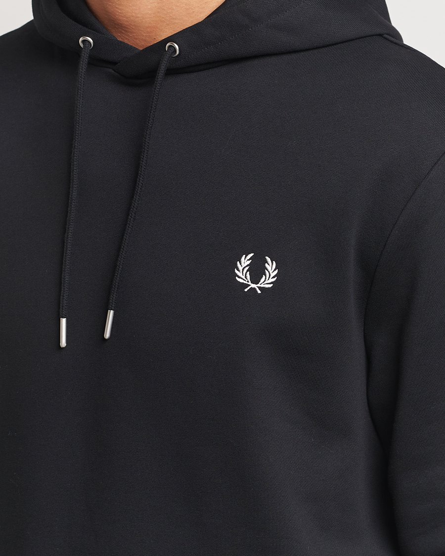 Mies | Puserot | Fred Perry | Tipped Hoodie Black