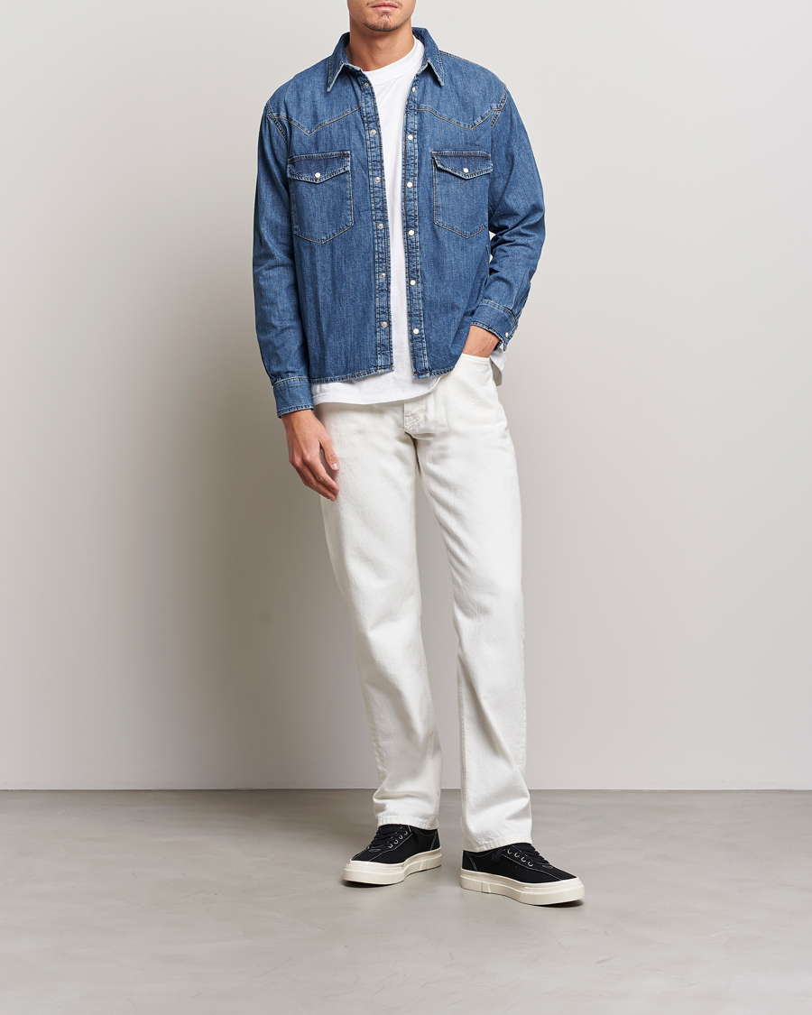 Mies | Kauluspaidat | Jeanerica | Bertrand Denim Shirt Vintage 95