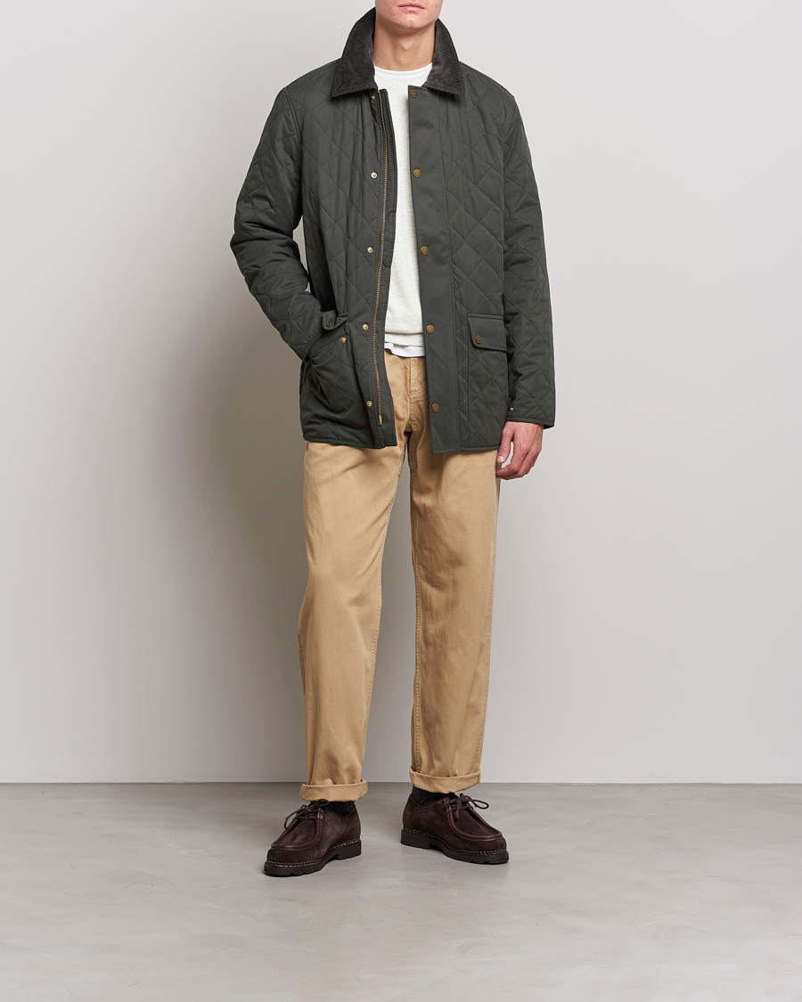 Mies | Takit | Morris | Barrow Hill Quilted Jacket Olive