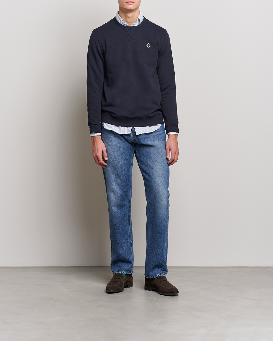 Mies | Puserot | Morris | Lily Sweatshirt Old Blue