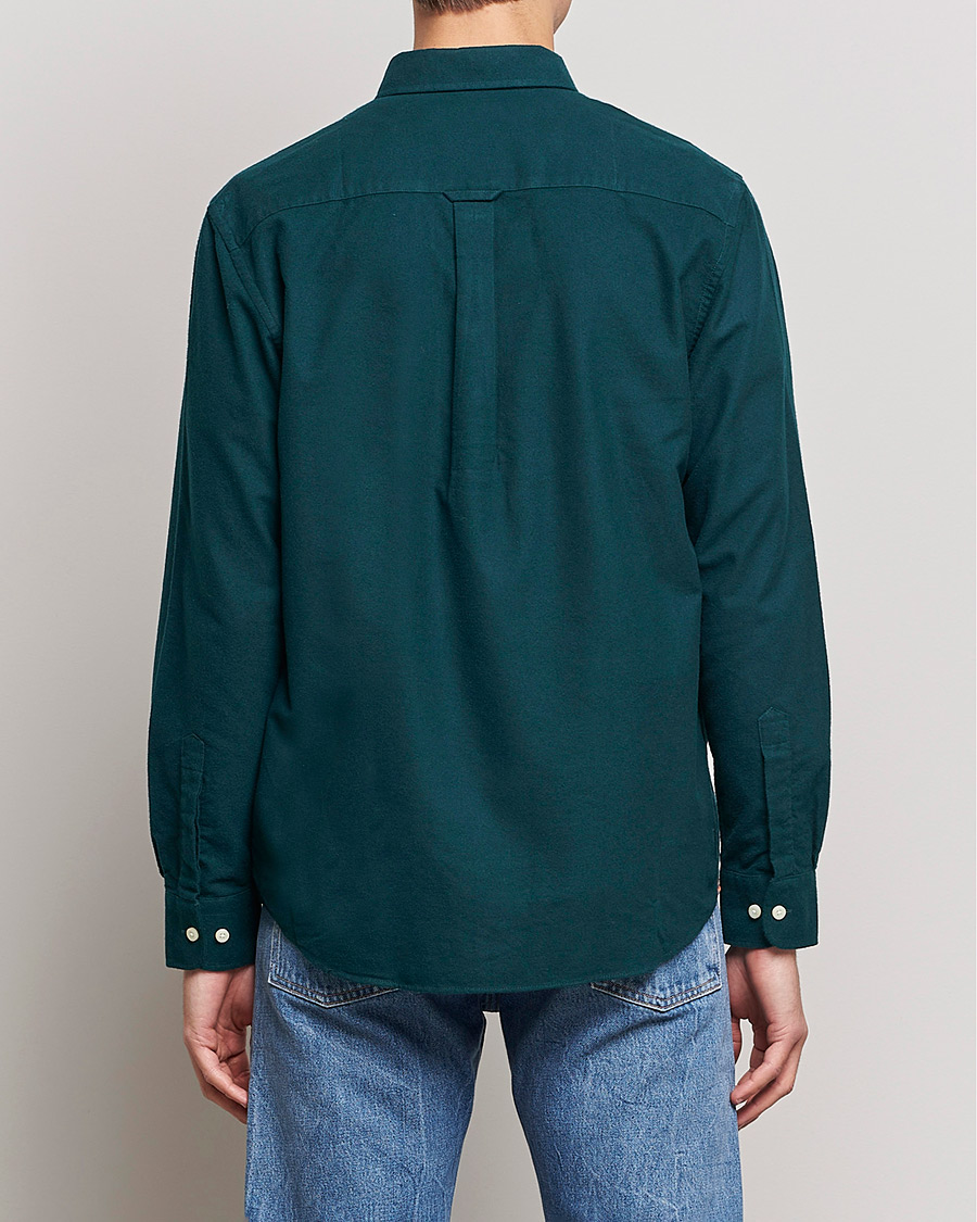 Mies | Kauluspaidat | Morris | Original Brushed Oxford Shirt Green