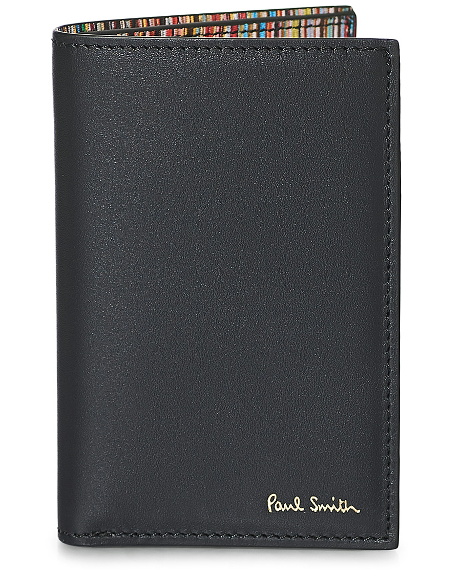 Mies | Paul Smith Stripe Leather Wallet Black | Paul Smith | Stripe Leather Wallet Black