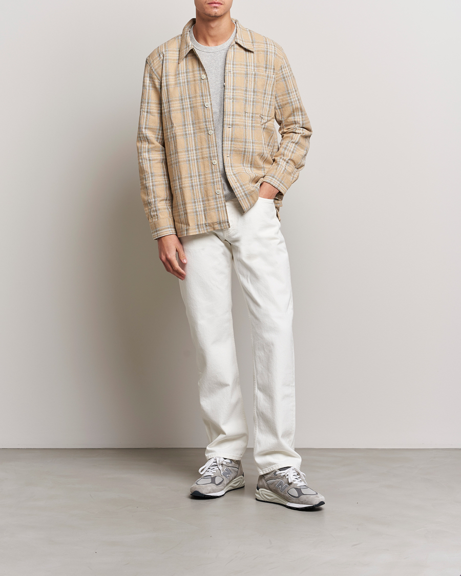 Mies | Farkut | Sunflower | Standard Jeans Washed White