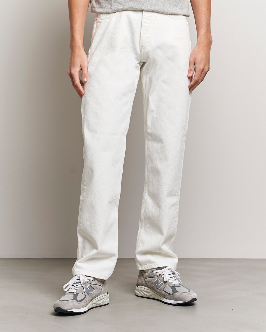 Mies | Farkut | Sunflower | Standard Jeans Washed White