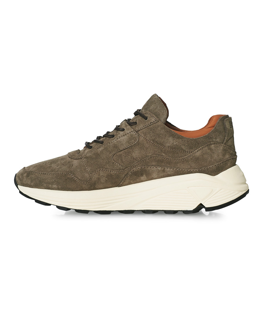 Mies | Buttero Vinci Suede Running Sneaker Taupe | Buttero | Vinci Suede Running Sneaker Taupe