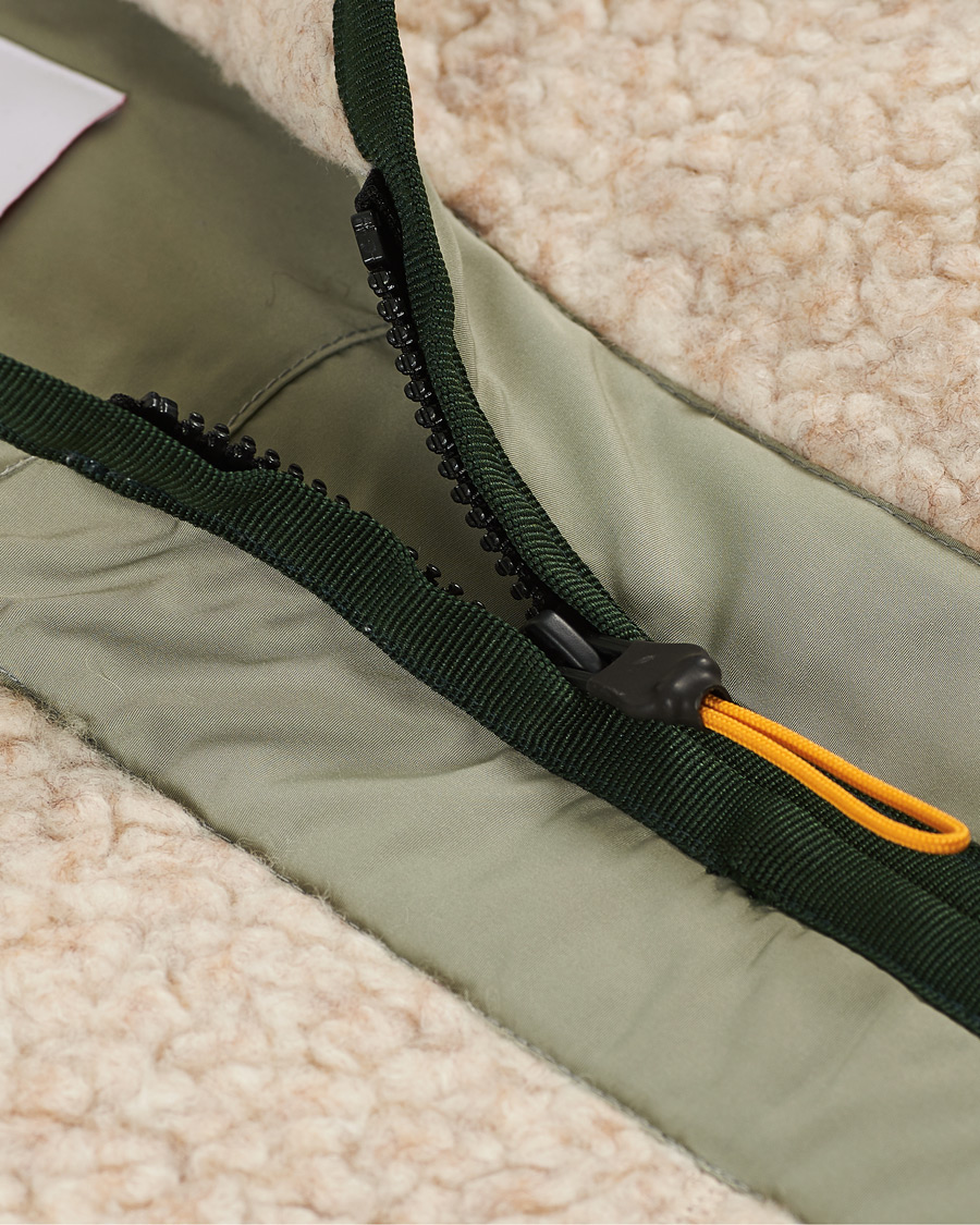 Mies | Puserot | Orlebar Brown | Baird Fleece Full Zip Dune/Artichoke