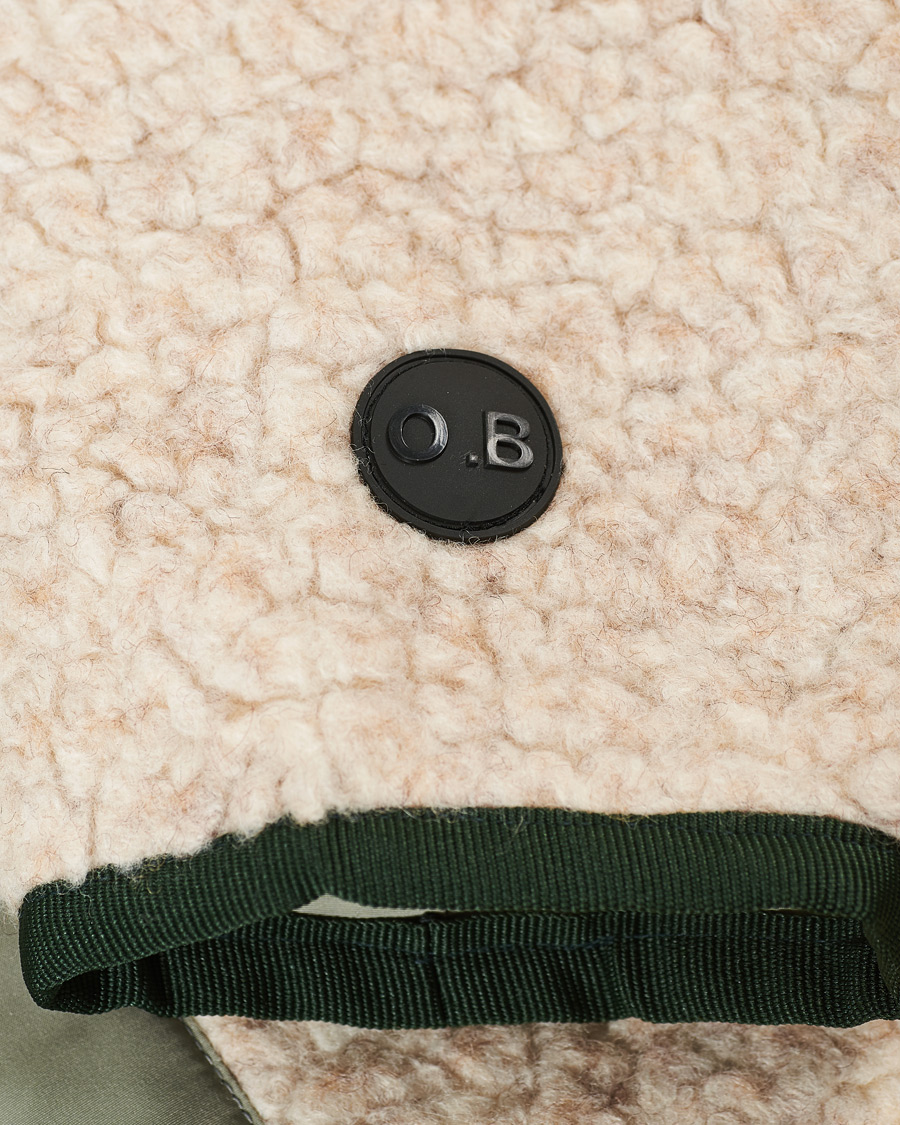 Mies | Puserot | Orlebar Brown | Baird Fleece Full Zip Dune/Artichoke