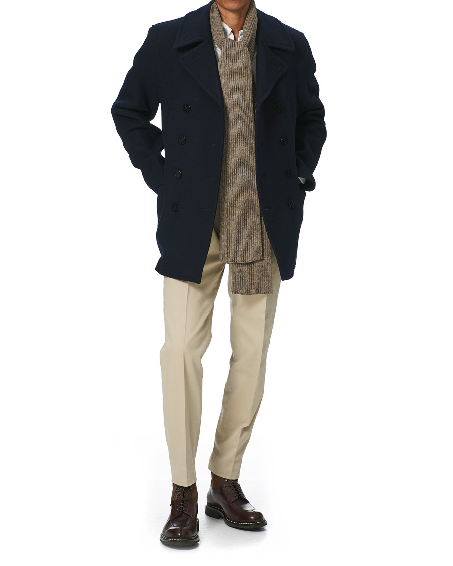 Mies | Andersen-Andersen Merino Wool Scarf Natural Taupe | Andersen-Andersen | Merino Wool Scarf Natural Taupe