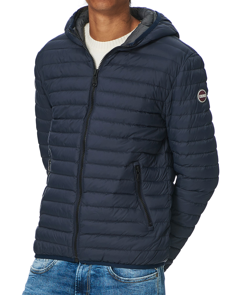 Mies | Takit | Colmar | Repunk Lightweight Down Hooded Jacket Navy