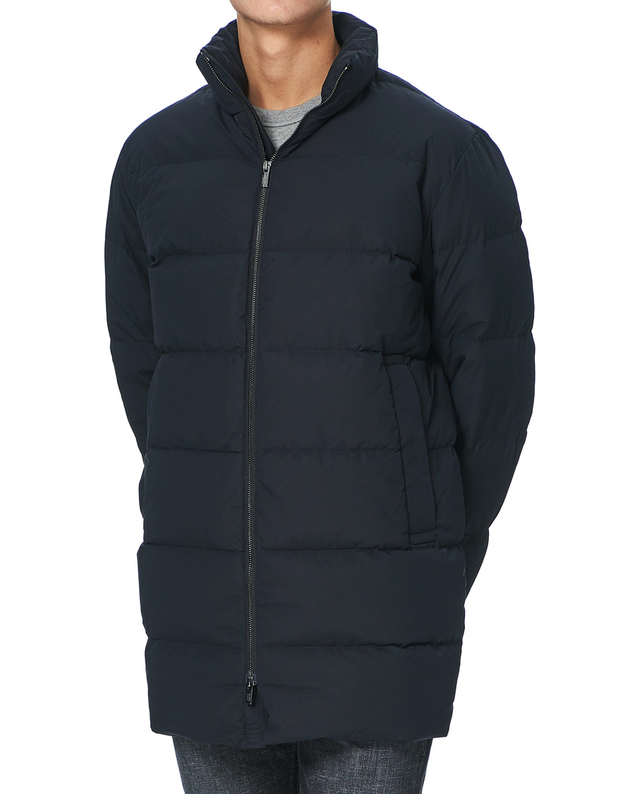 Mies | Takit | Emporio Armani | Comfort Stretch Down Parka Navy