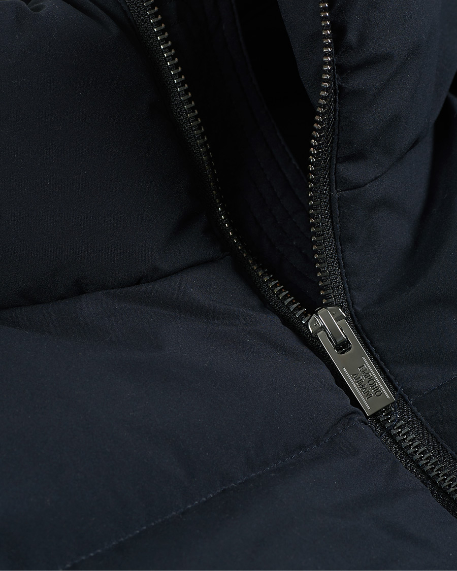 Mies | Takit | Emporio Armani | Comfort Stretch Down Parka Navy