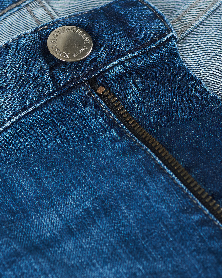 Mies | Farkut | Emporio Armani | Regular Fit Jeans Medium Blue