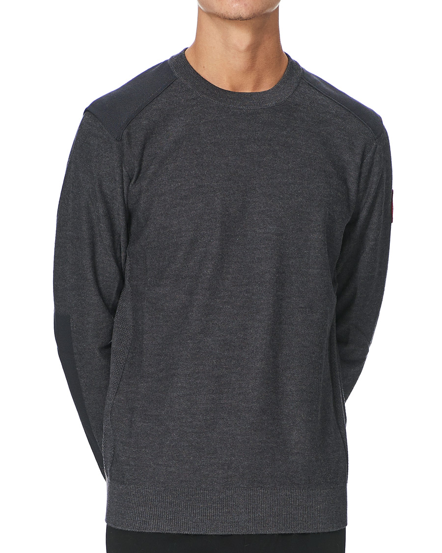 Mies | Puserot | Canada Goose | Dartmouth Crew Neck Sweater Iron Grey