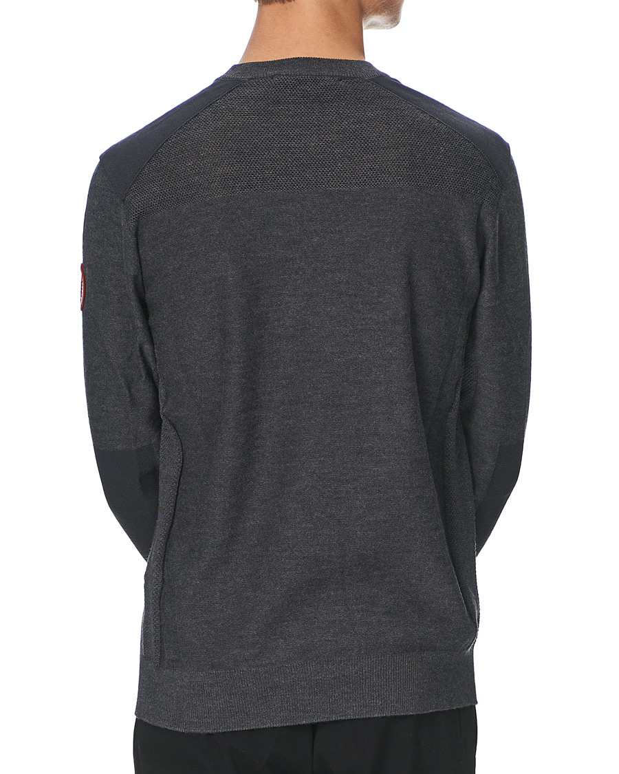Mies | Puserot | Canada Goose | Dartmouth Crew Neck Sweater Iron Grey