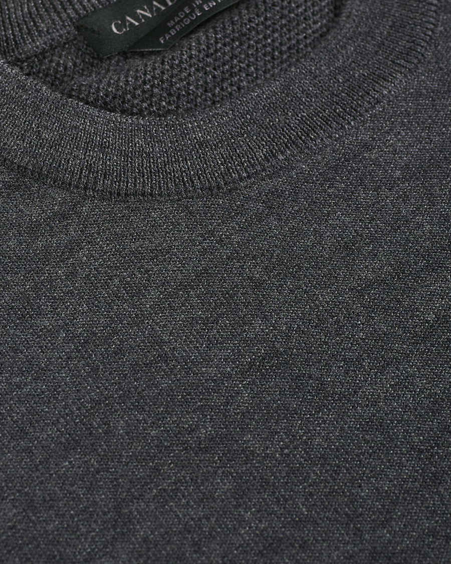 Mies | Puserot | Canada Goose | Dartmouth Crew Neck Sweater Iron Grey