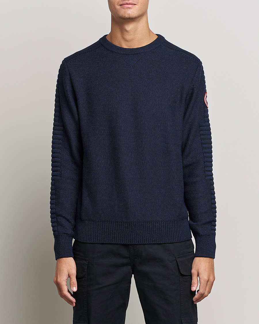 Mies | Puserot | Canada Goose | Paterson Sweater Navy