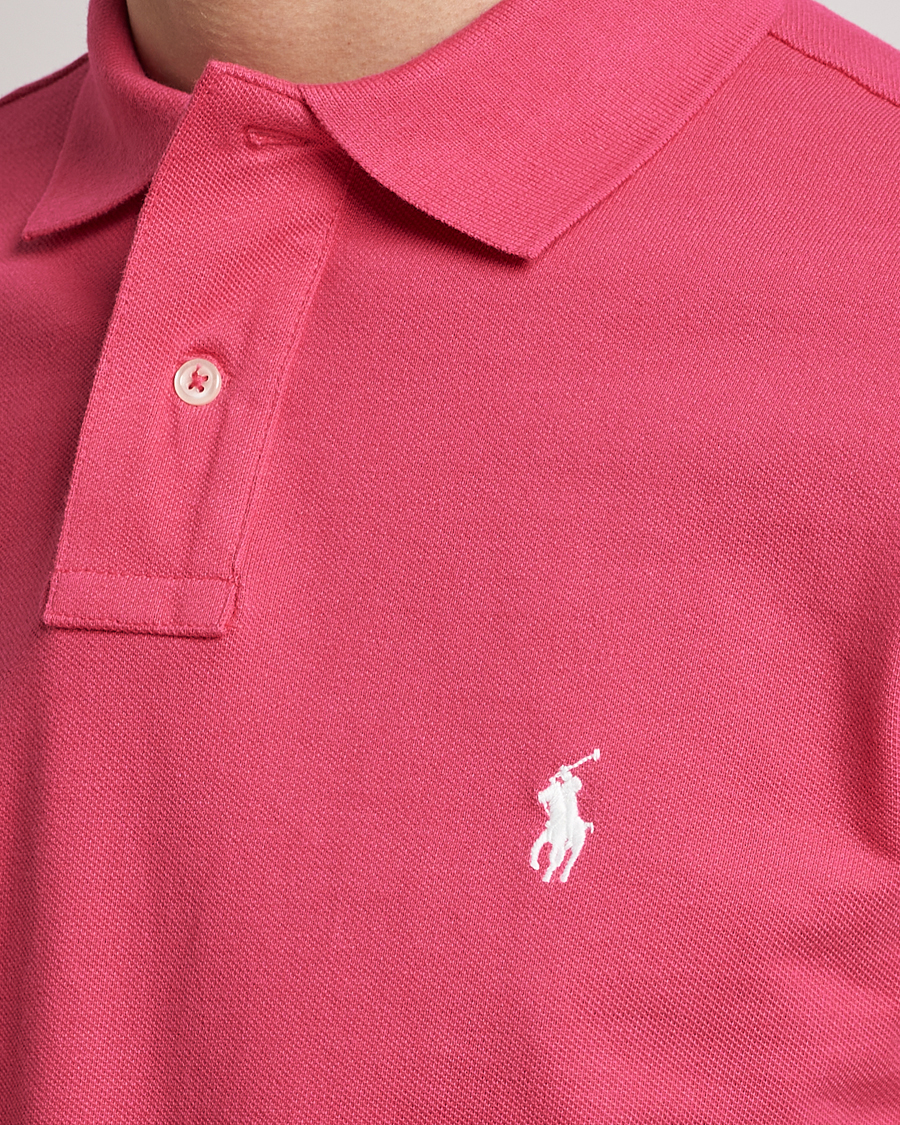 Mies | Pikeet | Polo Ralph Lauren | Custom Slim Fit Polo Hot Pink