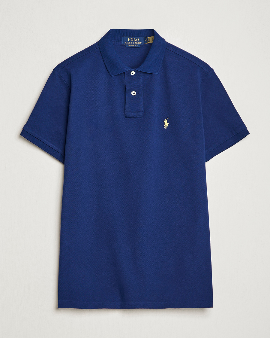 Mies | Pikeet | Polo Ralph Lauren | Custom Slim Fit Polo Fall Royal