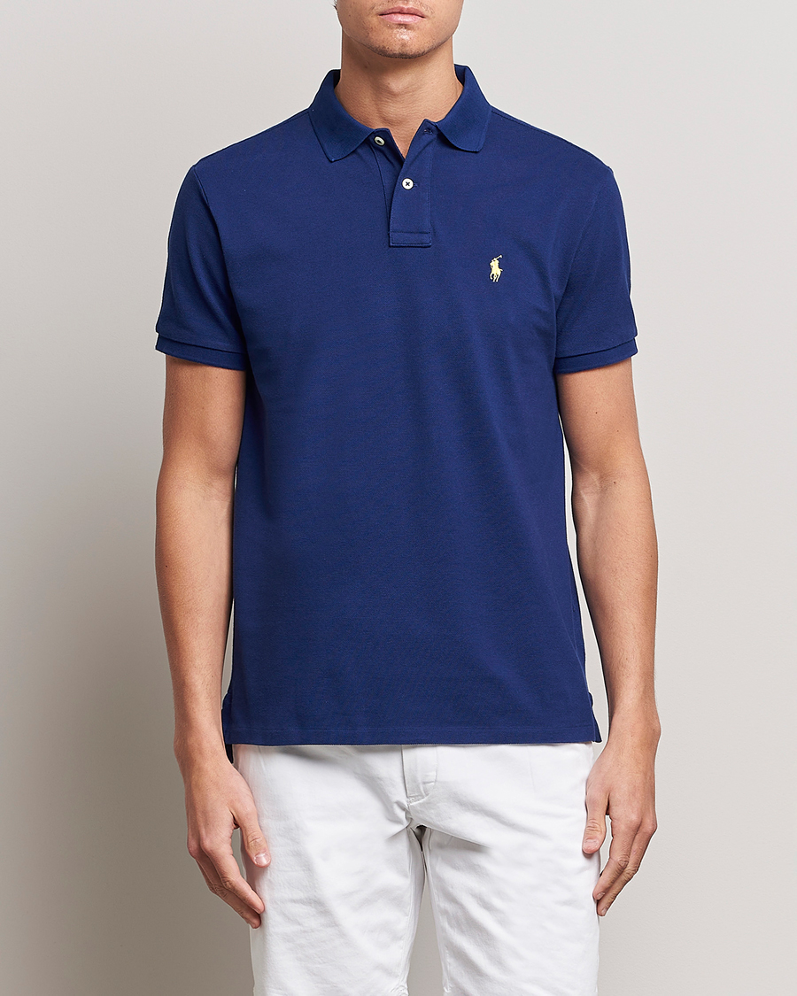 Mies | Pikeet | Polo Ralph Lauren | Custom Slim Fit Polo Fall Royal