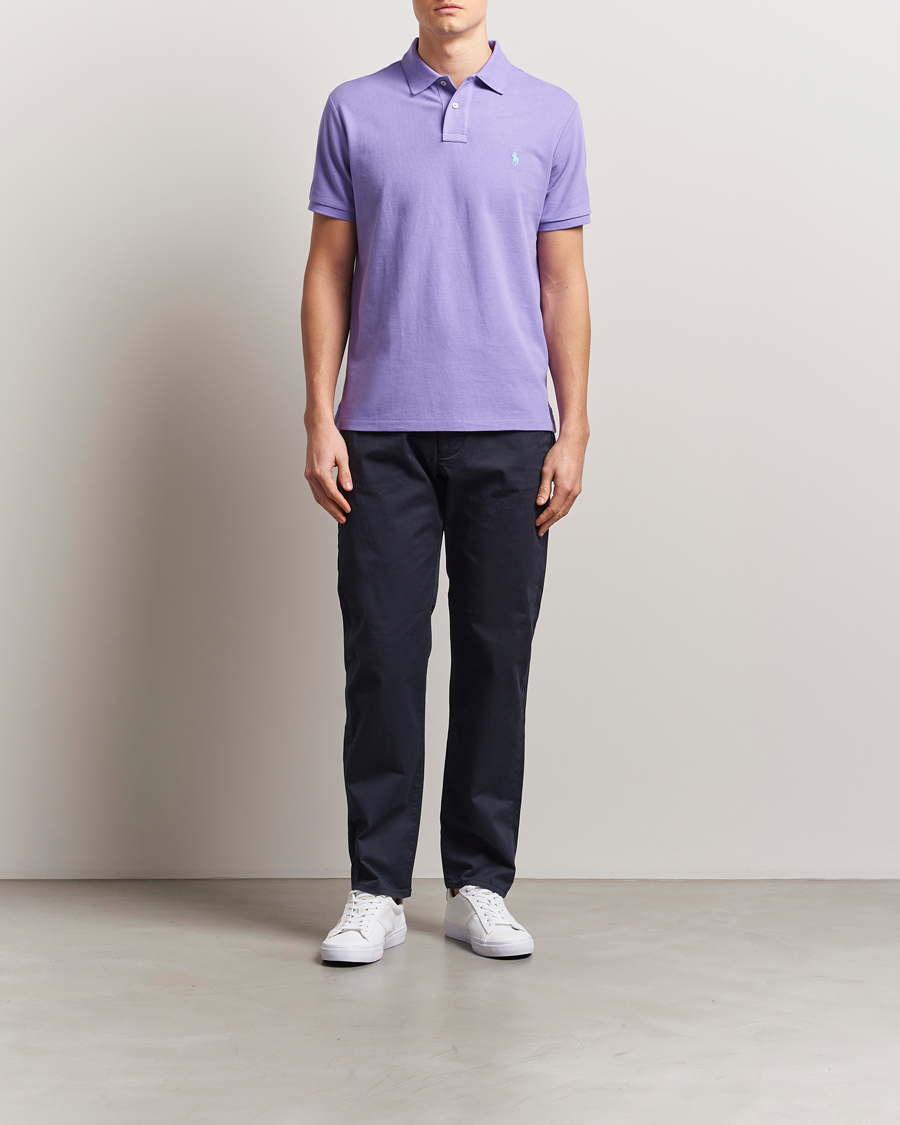 Mies | Pikeet | Polo Ralph Lauren | Custom Slim Fit Polo Cactus Purple
