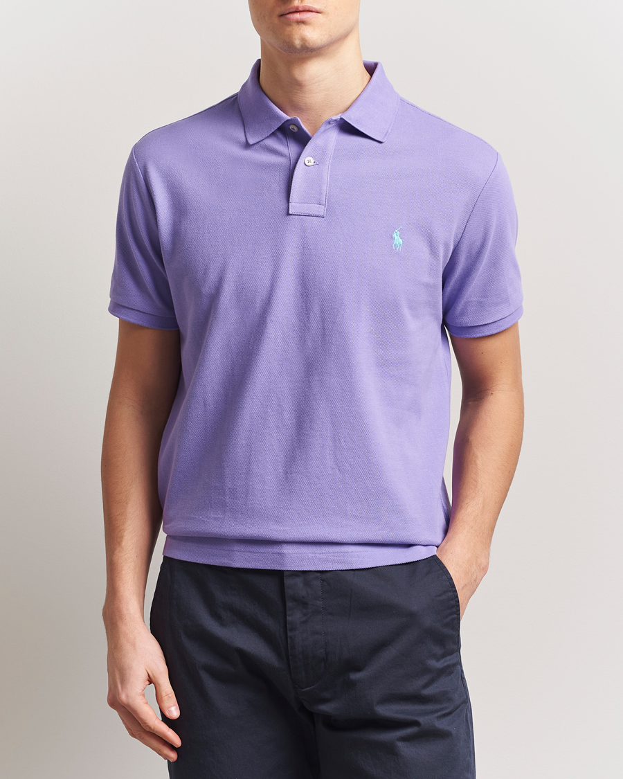 Mies | Pikeet | Polo Ralph Lauren | Custom Slim Fit Polo Cactus Purple