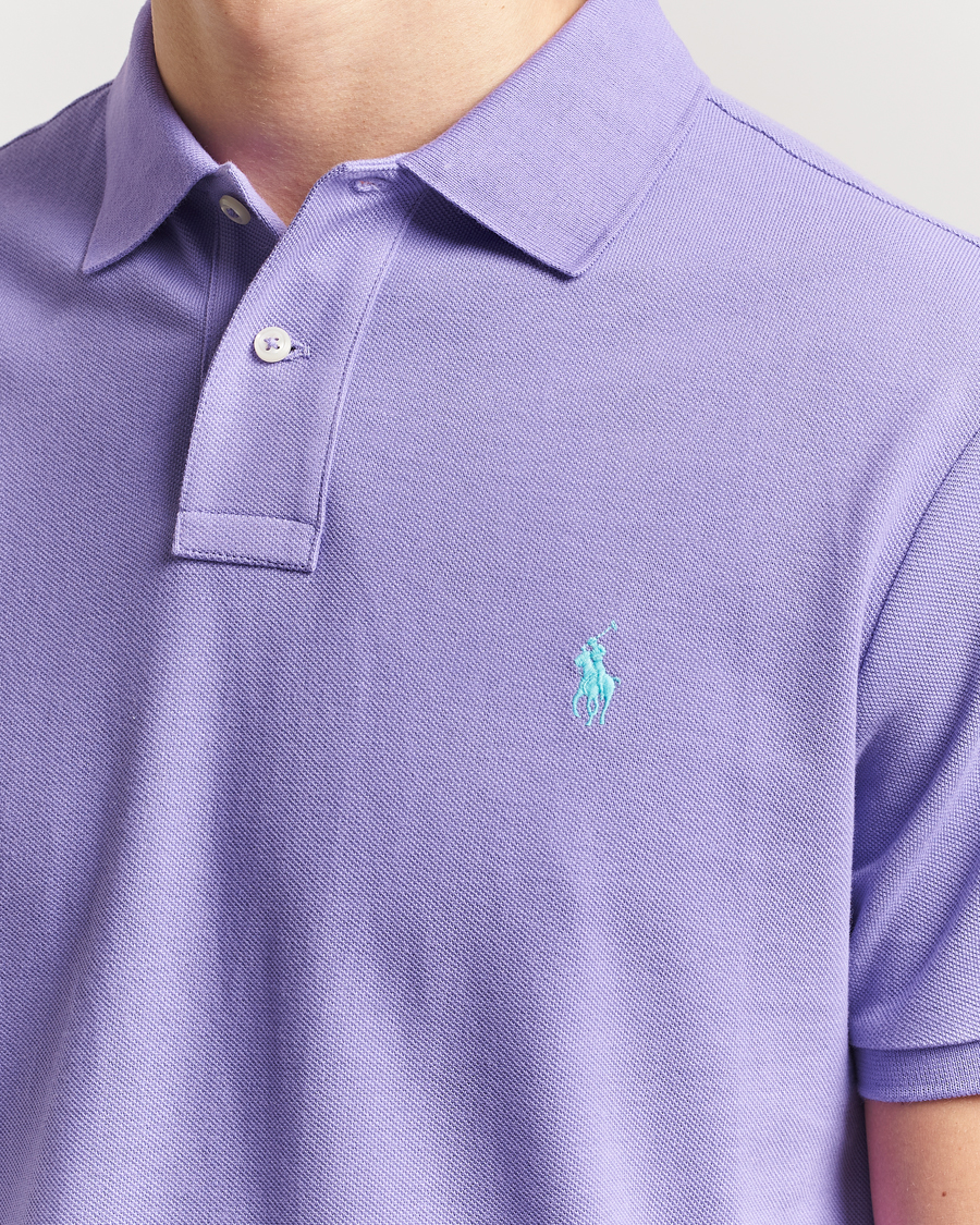 Mies | Pikeet | Polo Ralph Lauren | Custom Slim Fit Polo Cactus Purple