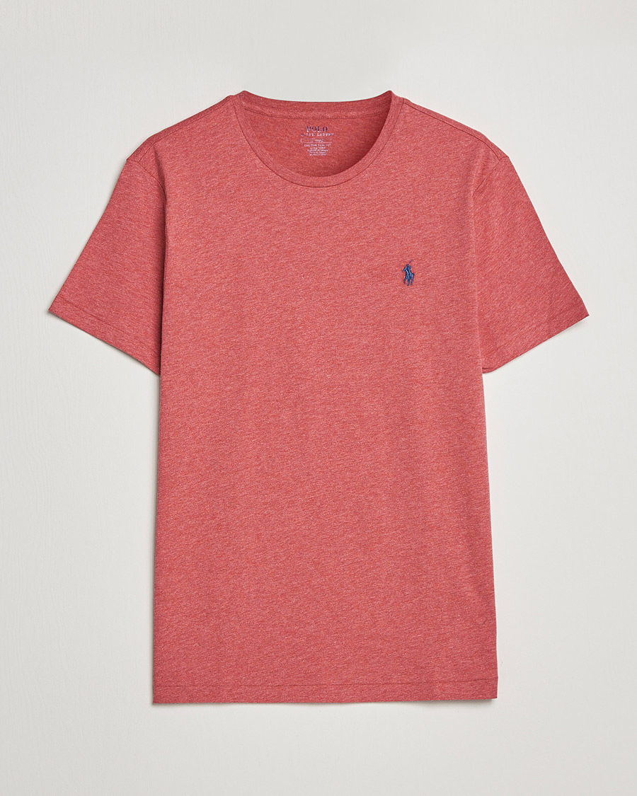 Mies | T-paidat | Polo Ralph Lauren | Crew Neck Tee Venetian Red Heather