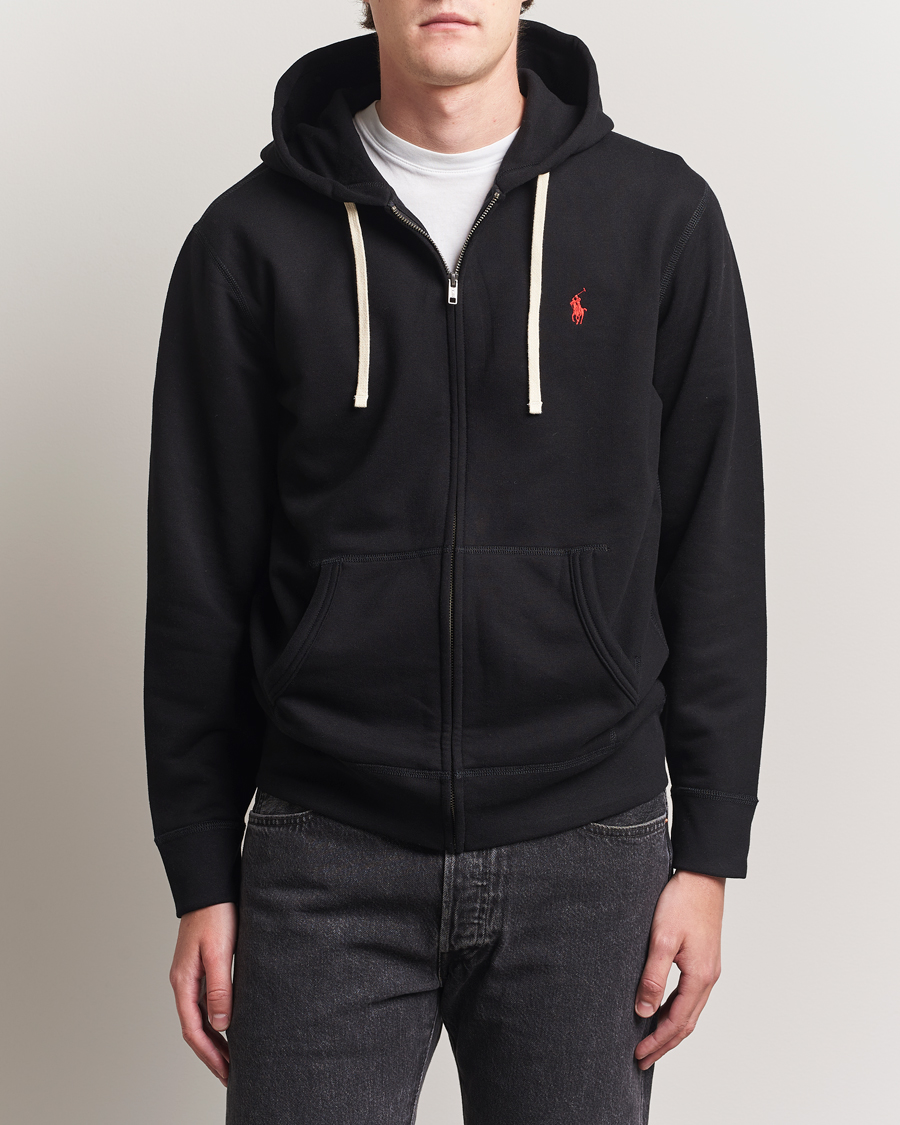 Mies | Puserot | Polo Ralph Lauren | Fleece Full Zip Hoodie Polo Black