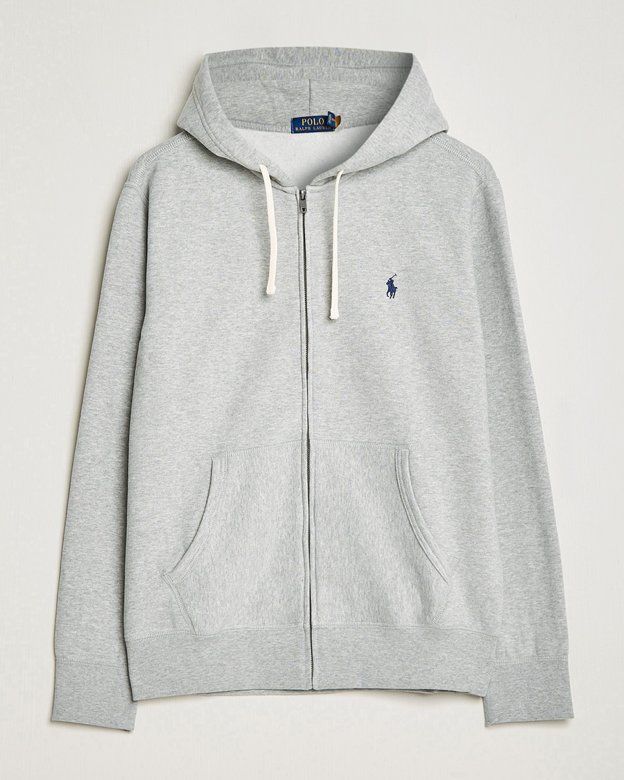 Mies | Puserot | Polo Ralph Lauren | Fleece Full Zip Hoodie Andover Heather